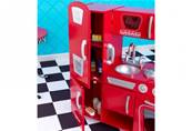 Cuisine enfant dinette haut de gamme vintage rouge