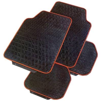 Tapis pour voiture en caoutchouc ultra resistant 4 pieces