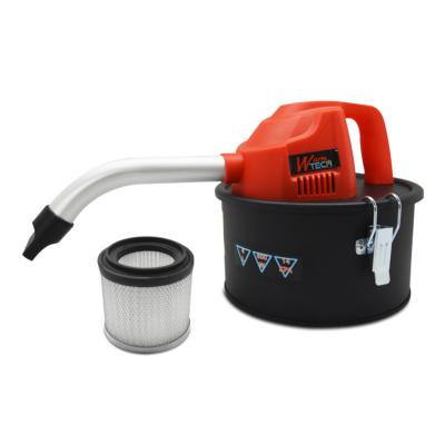 Aspirateur à cendres 600W sur cuve avec filtre HEPA - pour cheminée insert poêle