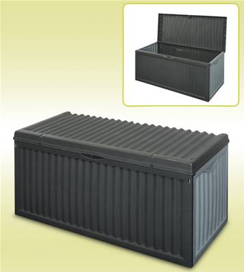 Coffre de jardin 350 litres 120 x 52 x 55 cm