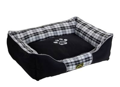 Panier pour chien design grande taille 65 x 50 cm noir