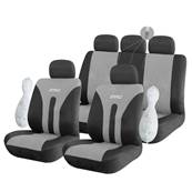 Housse pour siege de voiture fractionnable gris et noir Cool