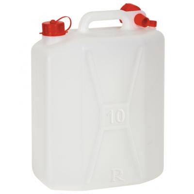 Jerrican alimentaire 10 litres pour van, caravane, camping et centre de vacances