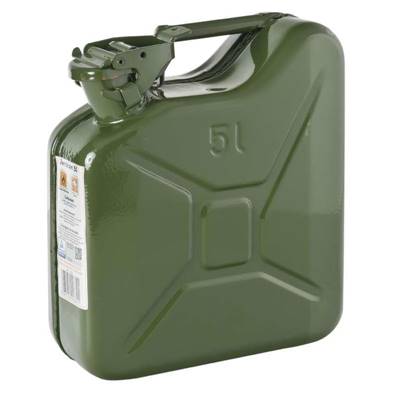 Jerrican essence et gasoil en metal 5 litres (5L) 