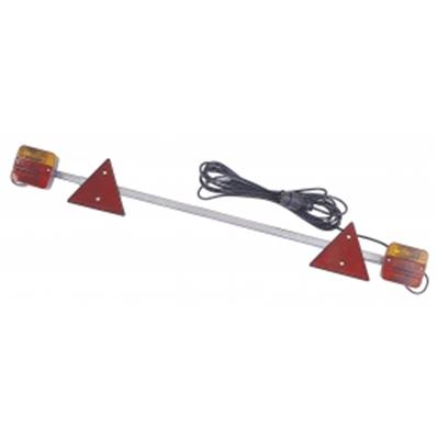 Rampe de signalisation remorque tracteur telescopique alim 12 m