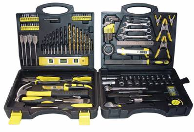 Malette coffret à outils complets 146 pieces - le bon outils au bon moment