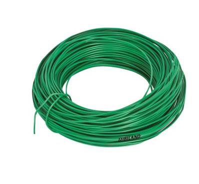 Fil de fer plastifié pour attache brise vue - bache- haie synthétique 1,6 mm x 25 m