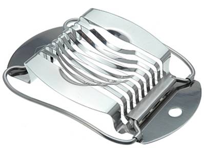  Coupe oeuf en inox 14 x 9 x 2 cm