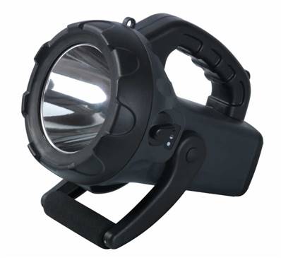 Lampe torche de chantier LED PRO 10W portée 800 metres