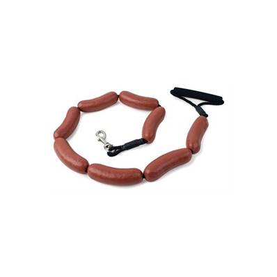 Laisse pour chien en forme de saucisse cadeau original