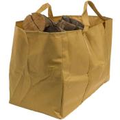 Sac porte buches grand volume - 60 x 30 x 40 cm  - 72 litres