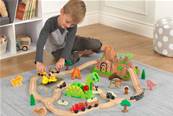 KidKraft Train et circuit de train en bois le monde des dinosaures