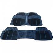 Tapis de voiture en caoutchouc 3 pieces ultra resistant