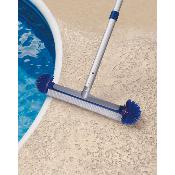 POLARIS Brosse pour mur - paroi - angle et escalier de piscine