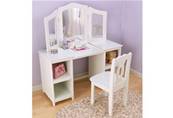 Meuble coiffeuse et chaise luxe pour enfant