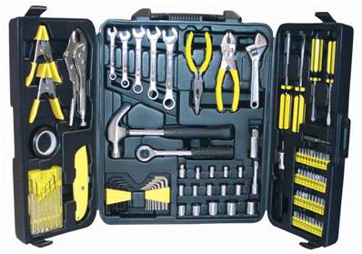 Malette a outils pro complete 100 pieces multi bricolage