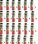 24 Bombe anti crevaison pour roue pneu de voiture 300 ml - lot complet